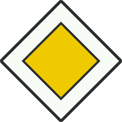 Bord B1: Priority Road