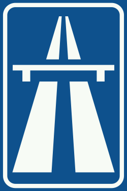 Bord G1: Motorway (Highway)