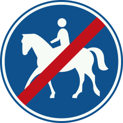 Bord G10: End of bridle path