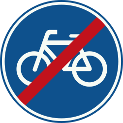 Bord G12: Bicycle and moped path