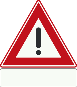 Bord J37: General danger ahead