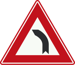 Bord J3: Dangerous Curve Left