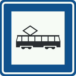 Bord L3c: Tram stop